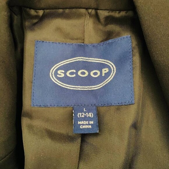 Scoop Women's Color Block Blazer Size Large 12-14 - Picture 7 of 9